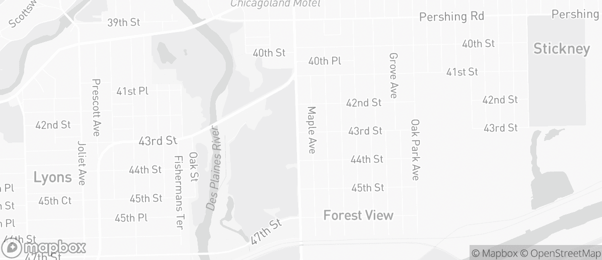 Stickney area map