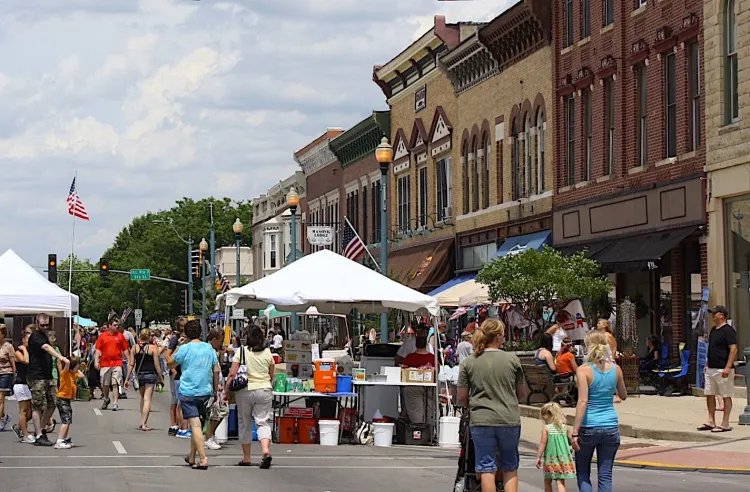 Downtown Lockport street fair